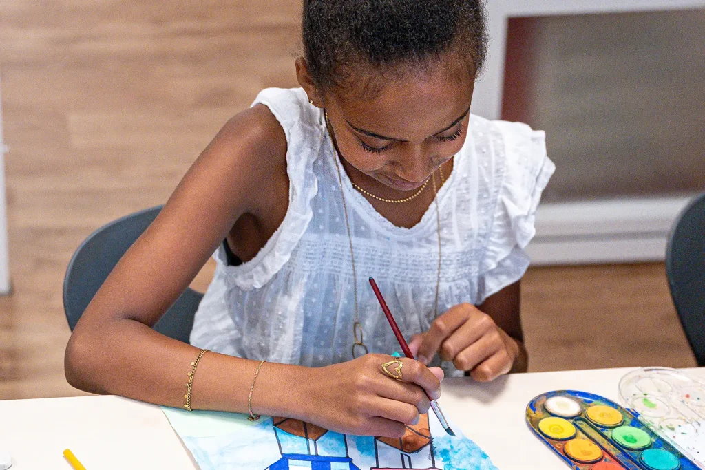 Groep 8 derde foto | De Vuurvlinder