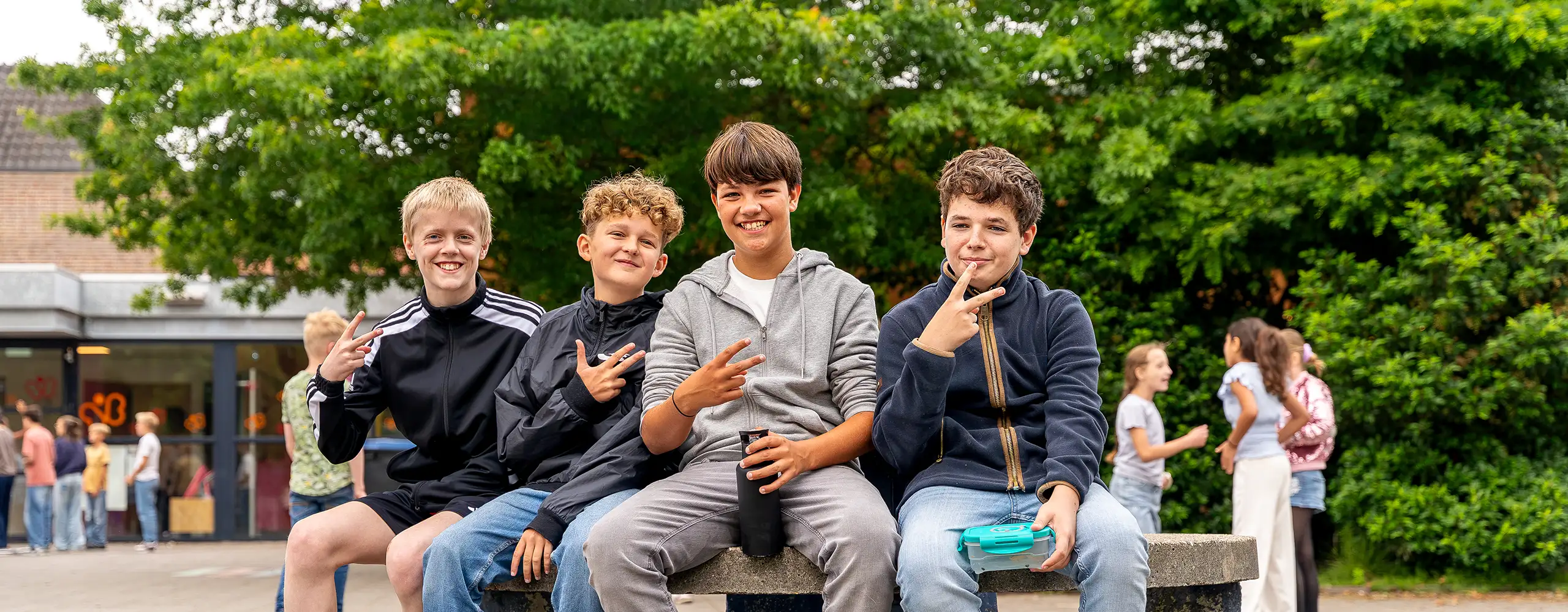 Groep 8 header